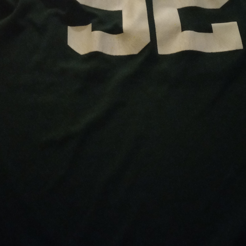 Reggie white kids size XL green bay packers logo 7 football jersey
